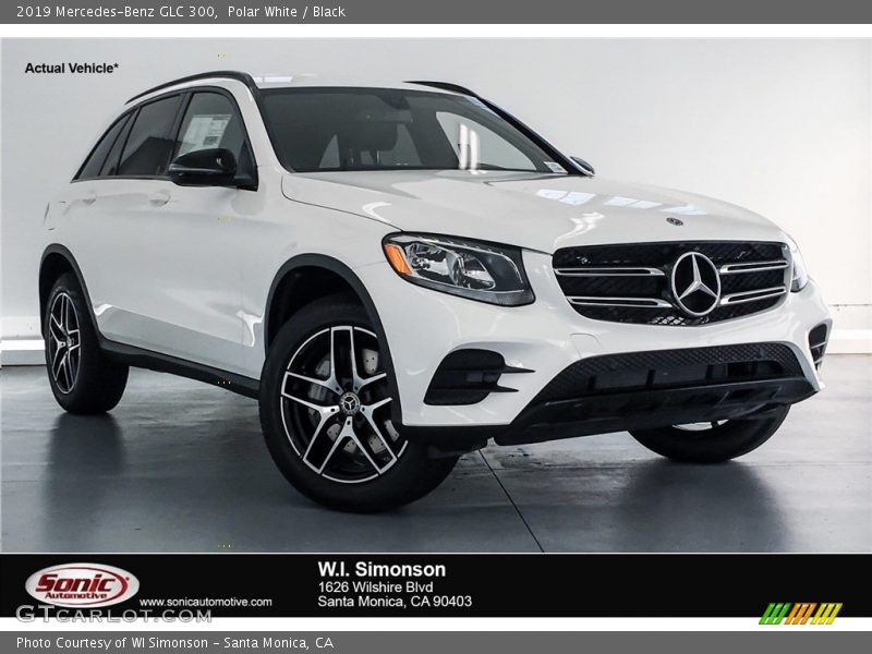 Polar White / Black 2019 Mercedes-Benz GLC 300