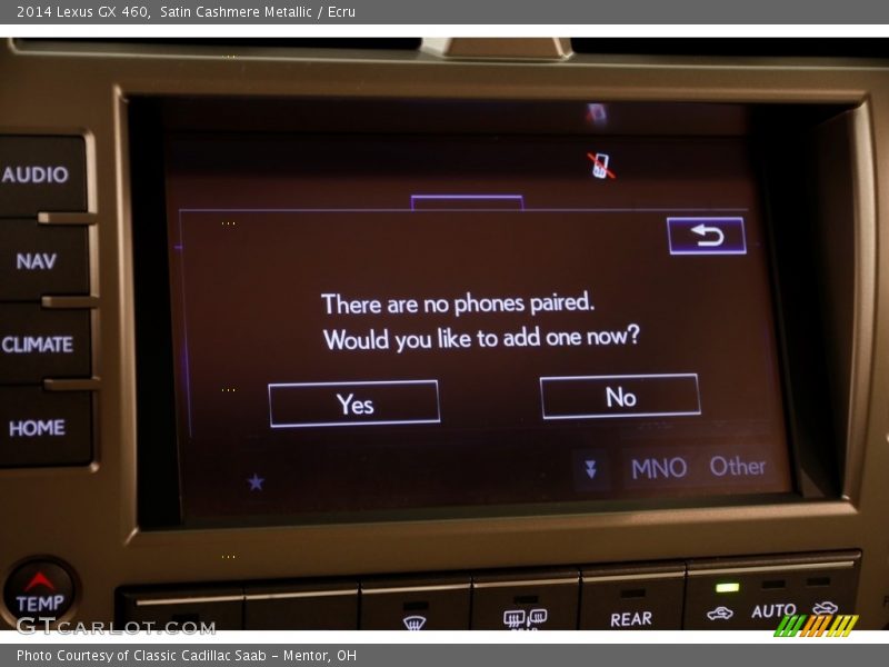 Satin Cashmere Metallic / Ecru 2014 Lexus GX 460