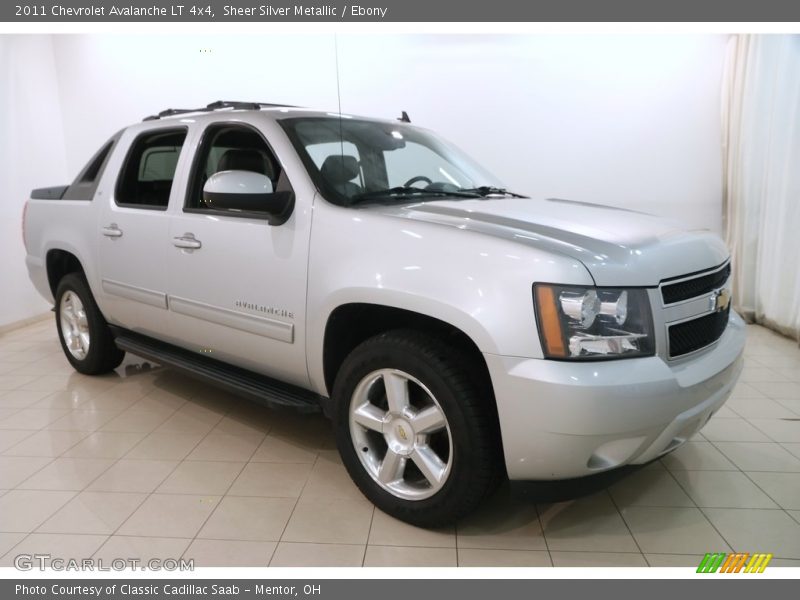 Sheer Silver Metallic / Ebony 2011 Chevrolet Avalanche LT 4x4