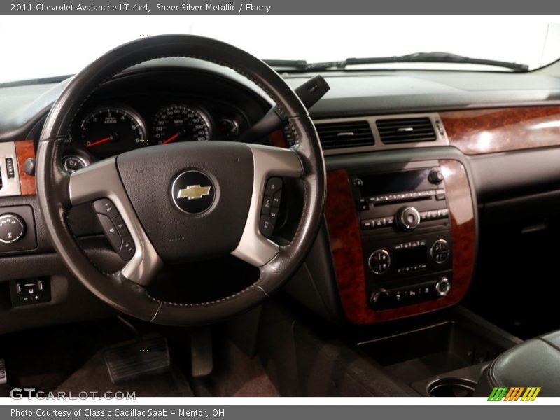 Sheer Silver Metallic / Ebony 2011 Chevrolet Avalanche LT 4x4