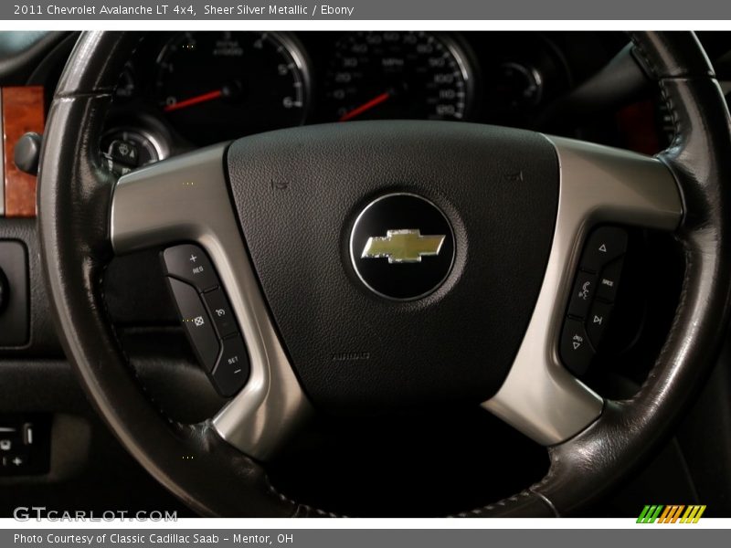 Sheer Silver Metallic / Ebony 2011 Chevrolet Avalanche LT 4x4