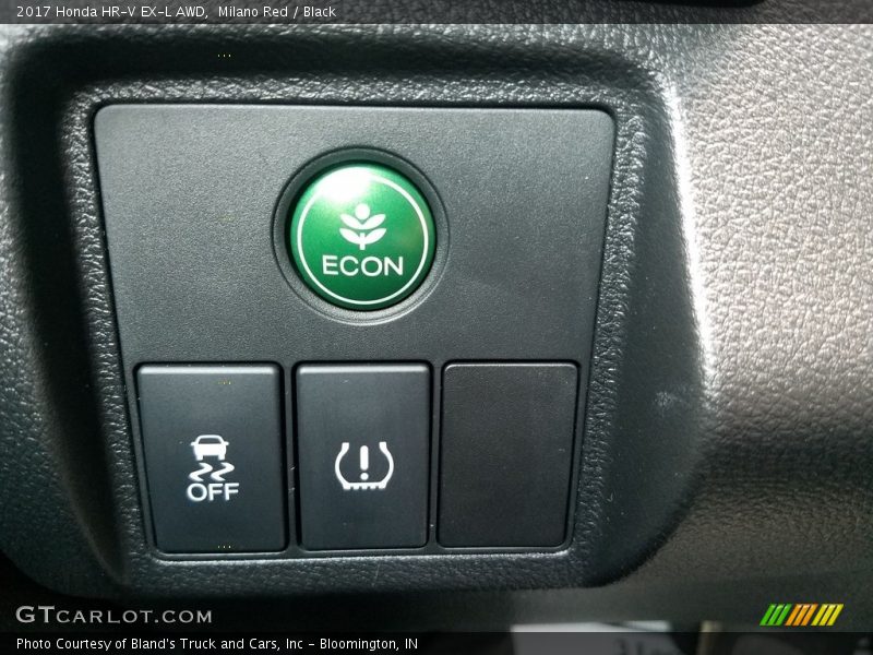 Milano Red / Black 2017 Honda HR-V EX-L AWD