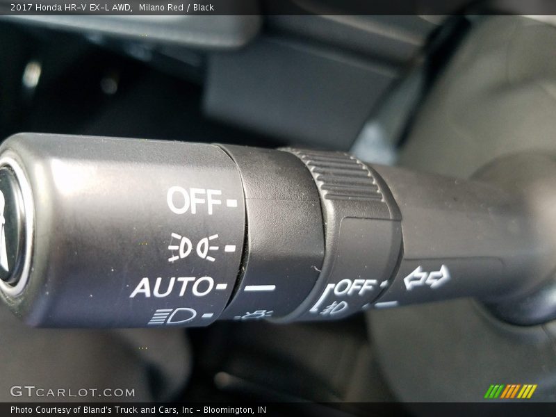 Milano Red / Black 2017 Honda HR-V EX-L AWD