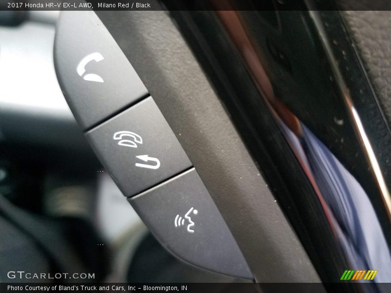 Milano Red / Black 2017 Honda HR-V EX-L AWD