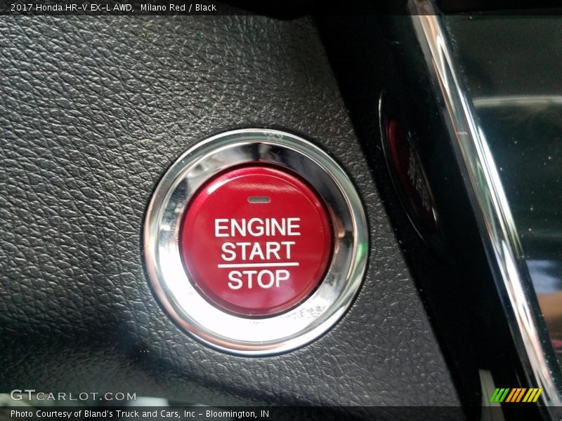 Milano Red / Black 2017 Honda HR-V EX-L AWD