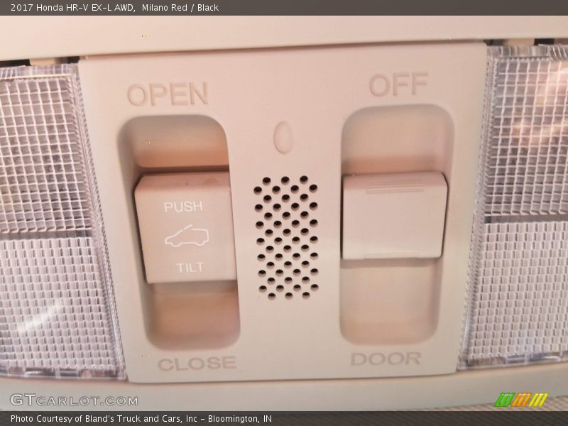 Milano Red / Black 2017 Honda HR-V EX-L AWD