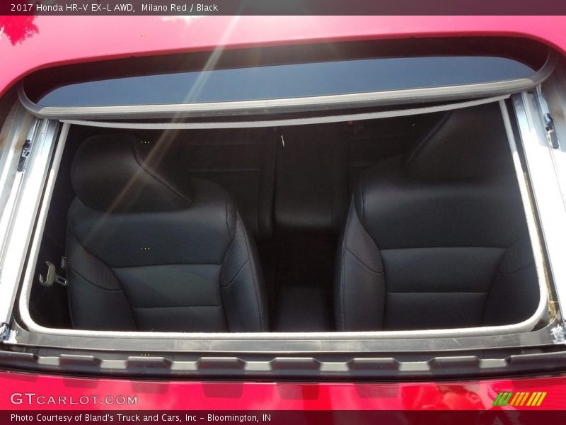 Milano Red / Black 2017 Honda HR-V EX-L AWD