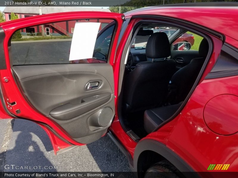 Milano Red / Black 2017 Honda HR-V EX-L AWD