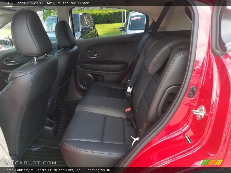 Milano Red / Black 2017 Honda HR-V EX-L AWD