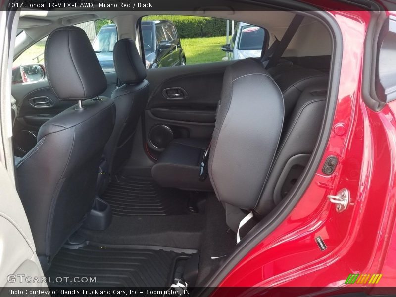 Milano Red / Black 2017 Honda HR-V EX-L AWD