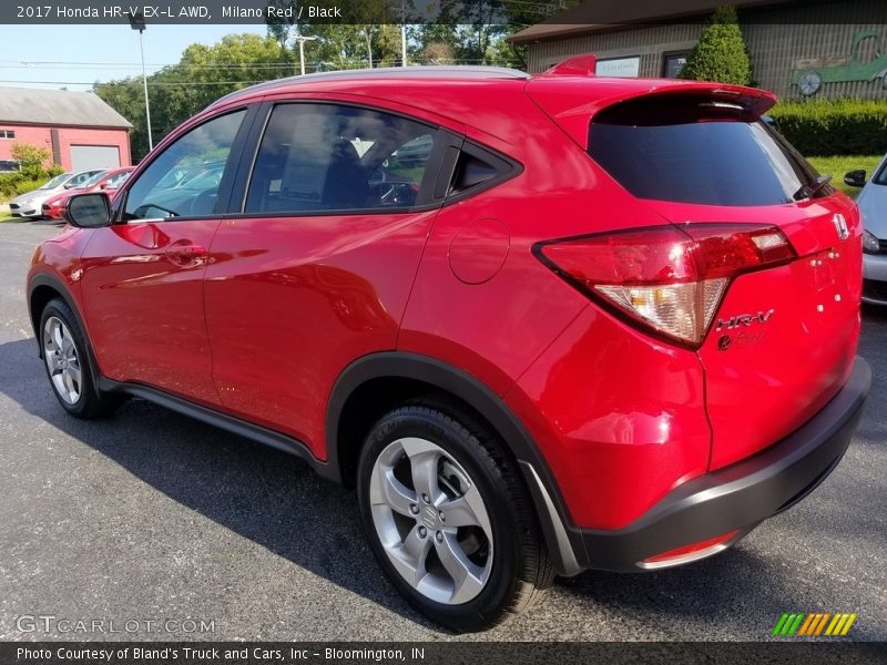 Milano Red / Black 2017 Honda HR-V EX-L AWD