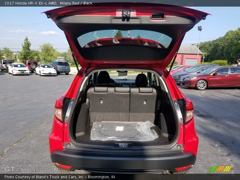 Milano Red / Black 2017 Honda HR-V EX-L AWD