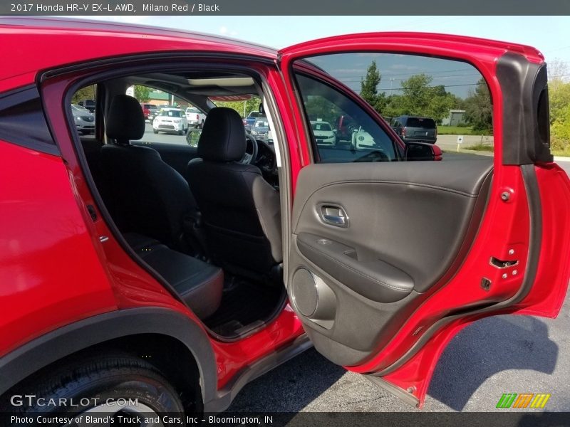 Milano Red / Black 2017 Honda HR-V EX-L AWD