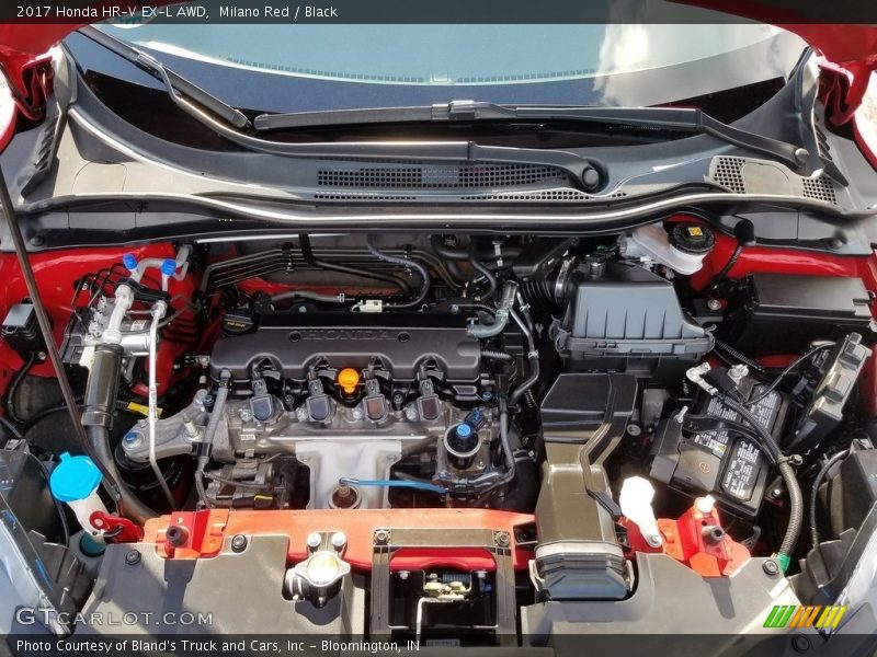 Milano Red / Black 2017 Honda HR-V EX-L AWD