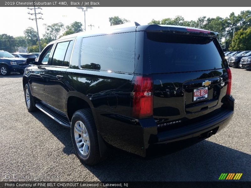 Black / Jet Black 2019 Chevrolet Suburban LT 4WD