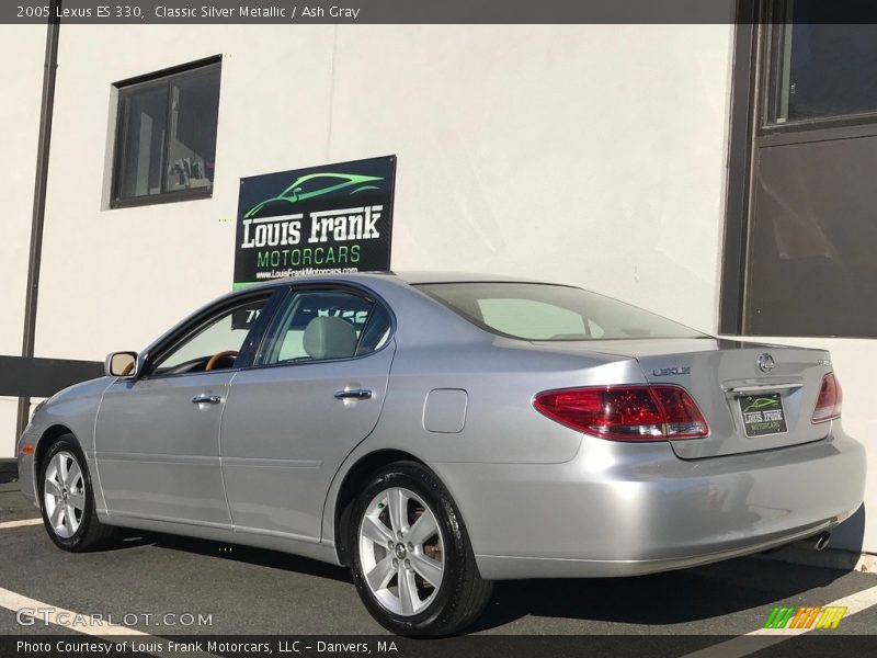 Classic Silver Metallic / Ash Gray 2005 Lexus ES 330