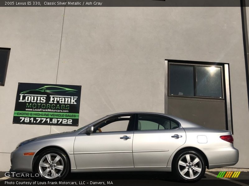 Classic Silver Metallic / Ash Gray 2005 Lexus ES 330