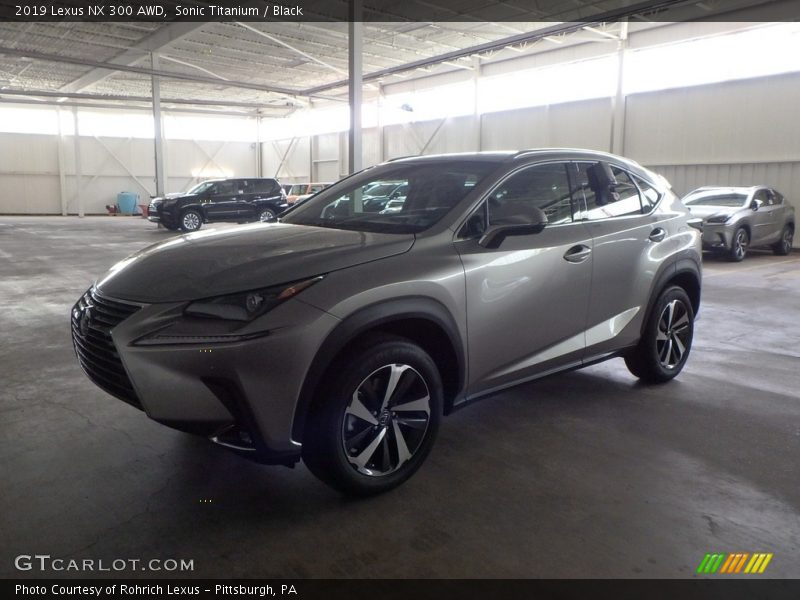 Sonic Titanium / Black 2019 Lexus NX 300 AWD