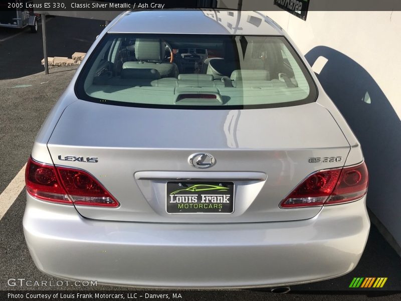 Classic Silver Metallic / Ash Gray 2005 Lexus ES 330