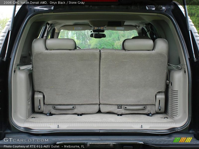 Onyx Black / Stone Gray 2006 GMC Yukon Denali AWD