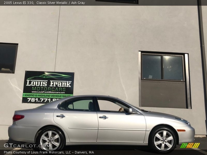 Classic Silver Metallic / Ash Gray 2005 Lexus ES 330
