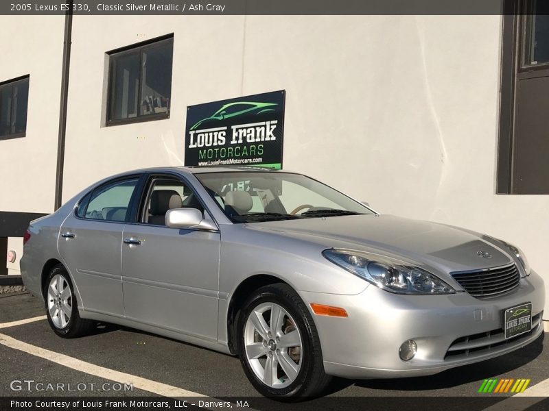 Classic Silver Metallic / Ash Gray 2005 Lexus ES 330