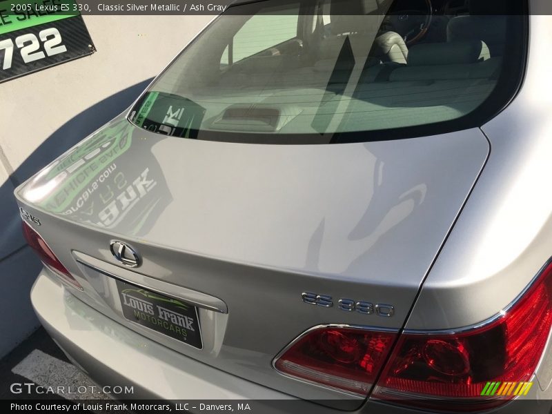 Classic Silver Metallic / Ash Gray 2005 Lexus ES 330