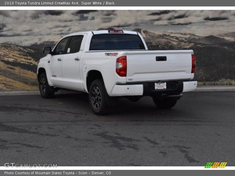 Super White / Black 2019 Toyota Tundra Limited CrewMax 4x4