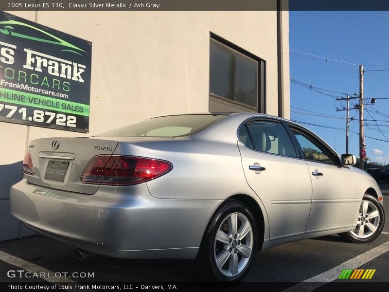 Classic Silver Metallic / Ash Gray 2005 Lexus ES 330