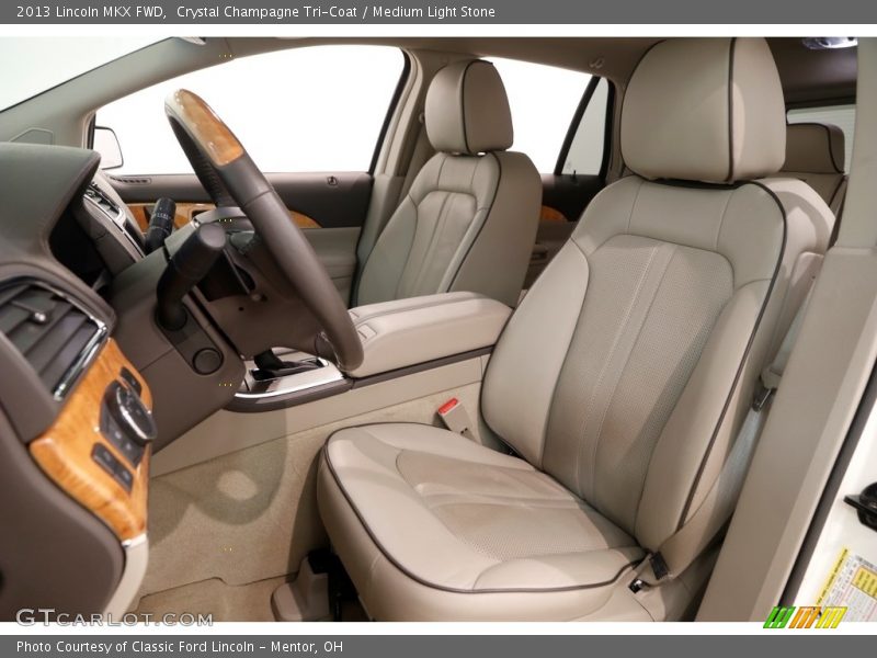 Crystal Champagne Tri-Coat / Medium Light Stone 2013 Lincoln MKX FWD