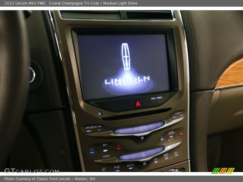 Crystal Champagne Tri-Coat / Medium Light Stone 2013 Lincoln MKX FWD