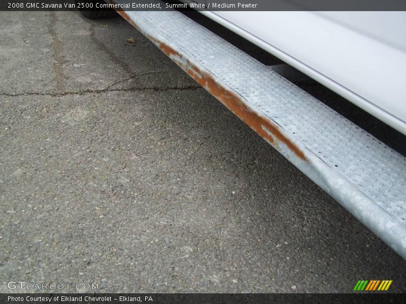 Summit White / Medium Pewter 2008 GMC Savana Van 2500 Commercial Extended