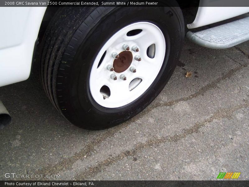 Summit White / Medium Pewter 2008 GMC Savana Van 2500 Commercial Extended