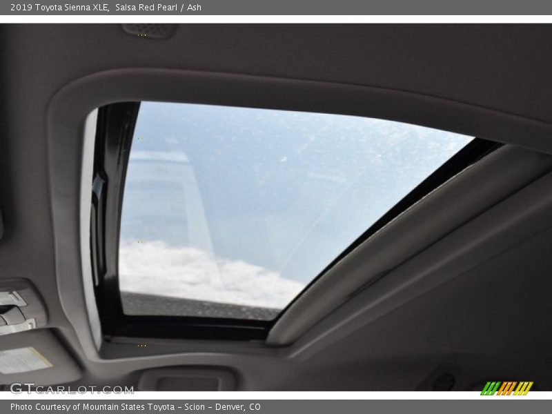 Salsa Red Pearl / Ash 2019 Toyota Sienna XLE