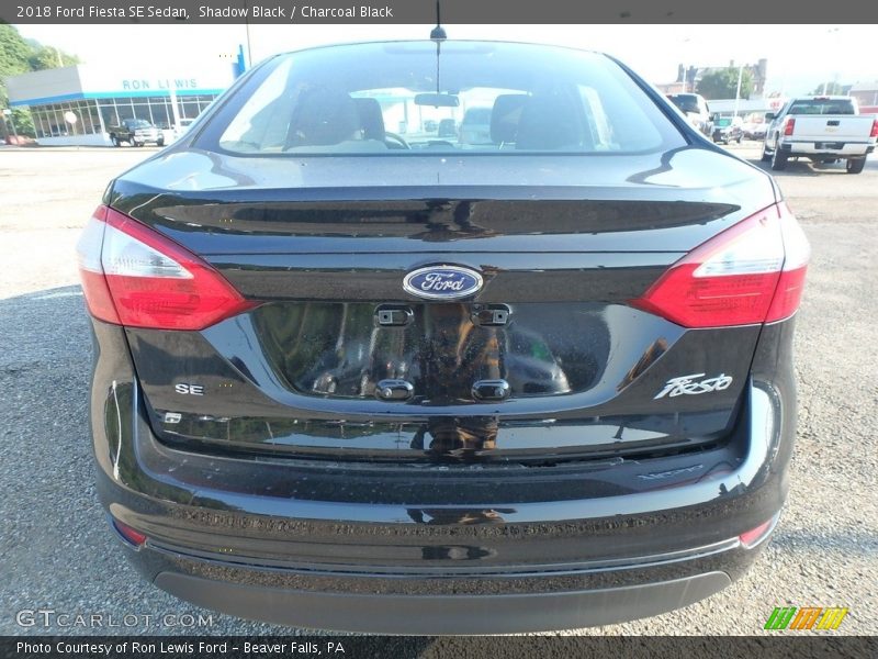 Shadow Black / Charcoal Black 2018 Ford Fiesta SE Sedan