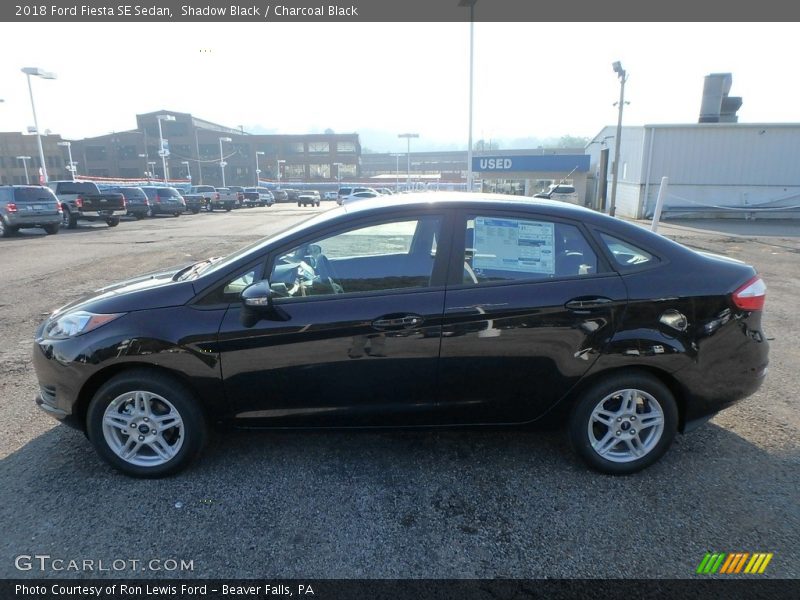 Shadow Black / Charcoal Black 2018 Ford Fiesta SE Sedan