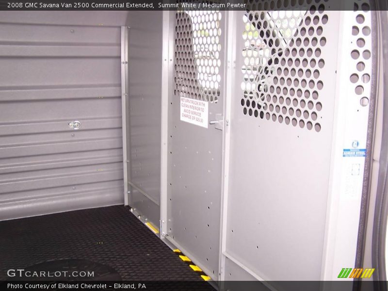 Summit White / Medium Pewter 2008 GMC Savana Van 2500 Commercial Extended