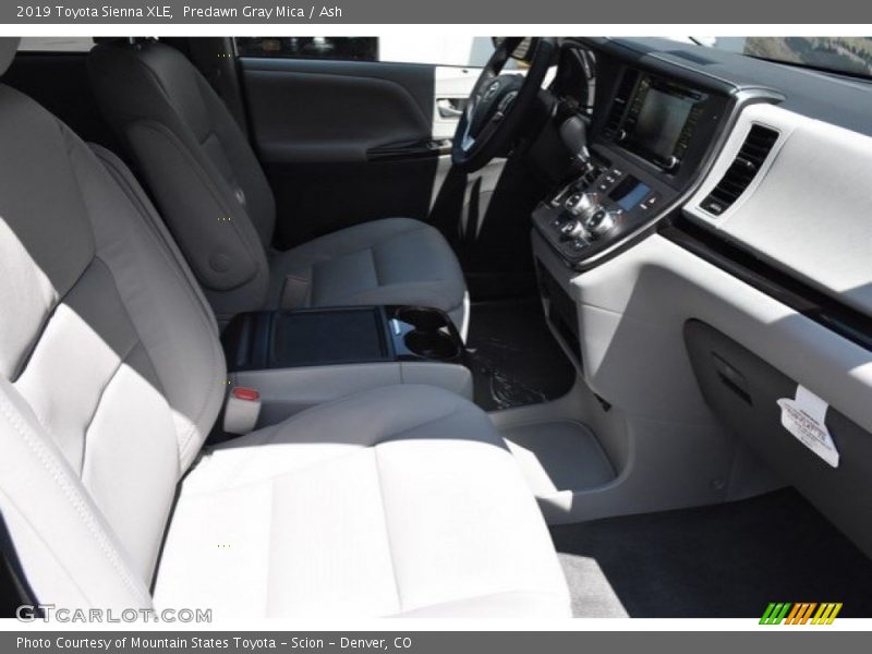 Predawn Gray Mica / Ash 2019 Toyota Sienna XLE