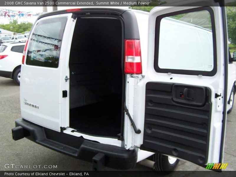 Summit White / Medium Pewter 2008 GMC Savana Van 2500 Commercial Extended