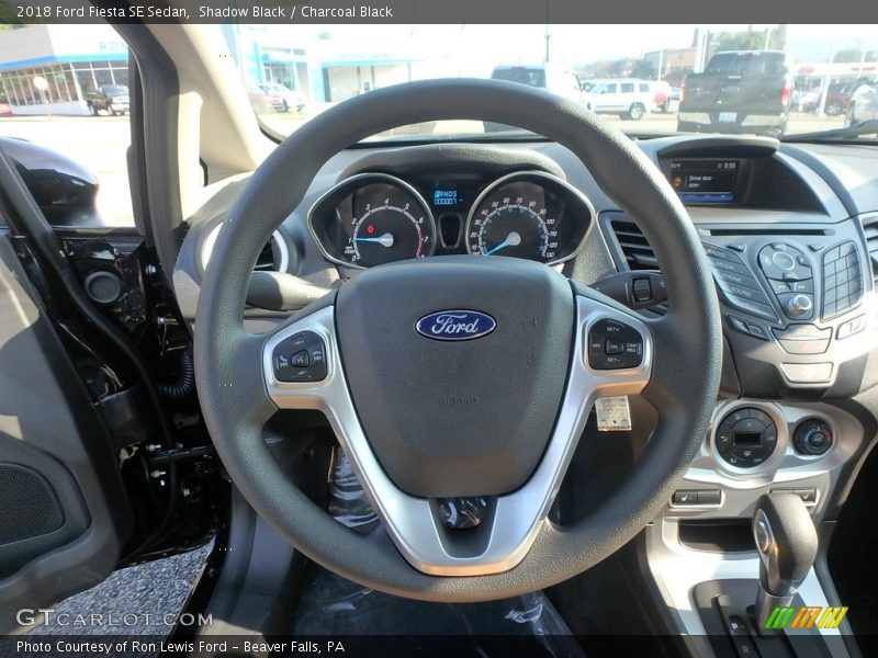 Shadow Black / Charcoal Black 2018 Ford Fiesta SE Sedan