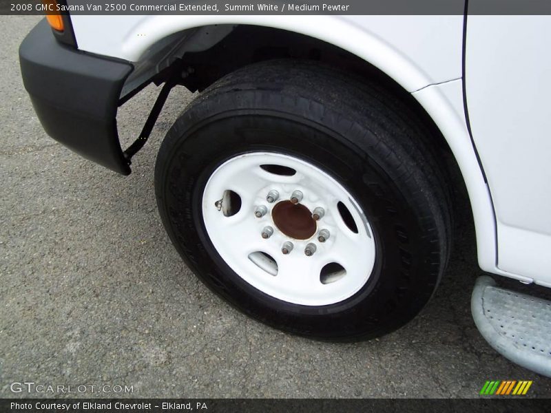 Summit White / Medium Pewter 2008 GMC Savana Van 2500 Commercial Extended
