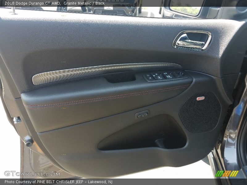 Granite Metallic / Black 2018 Dodge Durango GT AWD