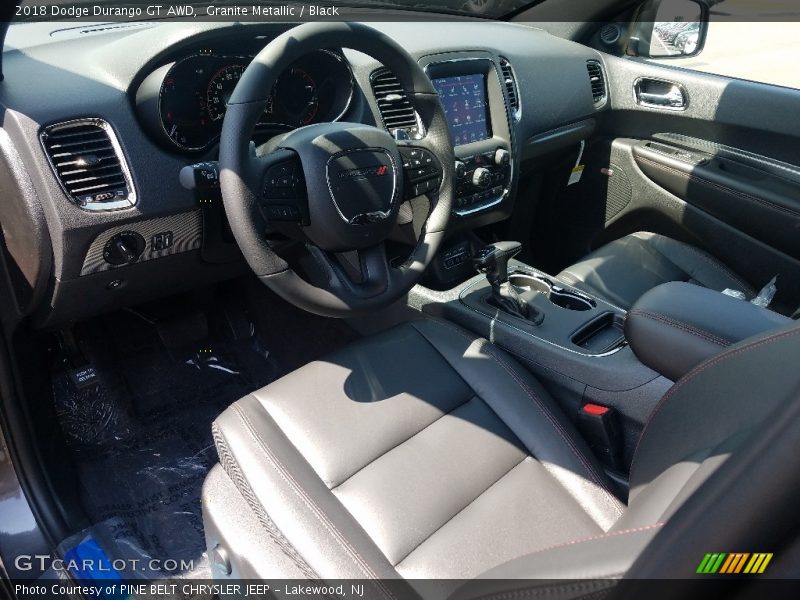 Granite Metallic / Black 2018 Dodge Durango GT AWD