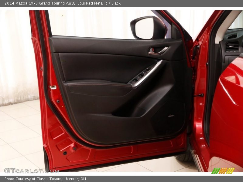 Soul Red Metallic / Black 2014 Mazda CX-5 Grand Touring AWD