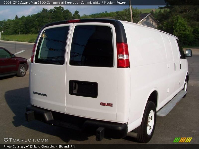 Summit White / Medium Pewter 2008 GMC Savana Van 2500 Commercial Extended