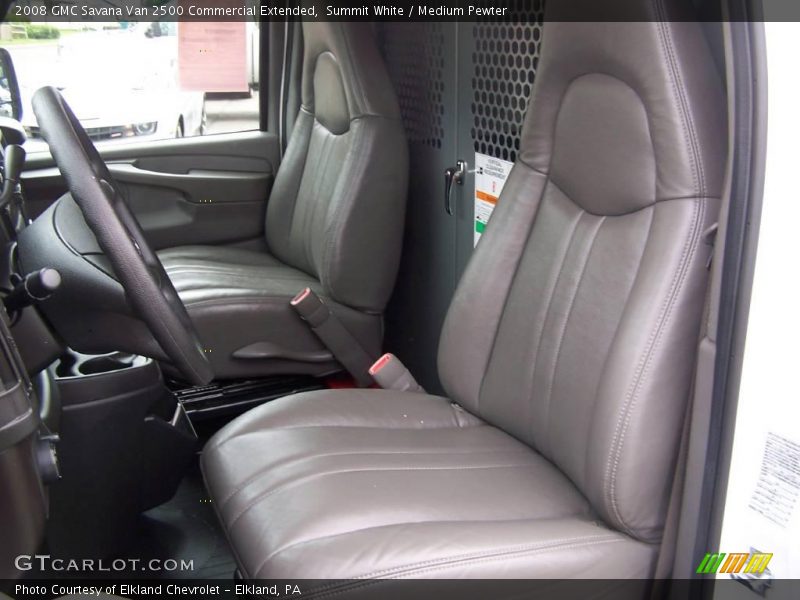 Summit White / Medium Pewter 2008 GMC Savana Van 2500 Commercial Extended