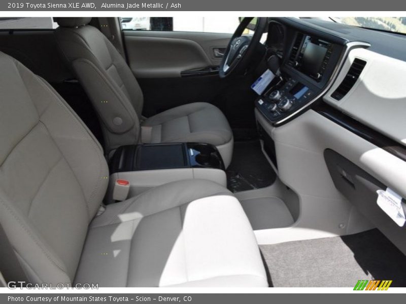 Alumina Jade Metallic / Ash 2019 Toyota Sienna XLE AWD