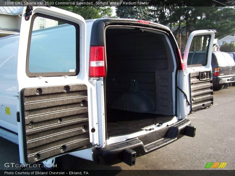Summit White / Medium Pewter 2008 GMC Savana Van 2500 Commercial Extended