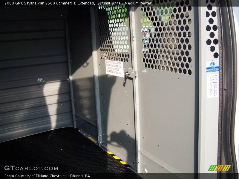 Summit White / Medium Pewter 2008 GMC Savana Van 2500 Commercial Extended