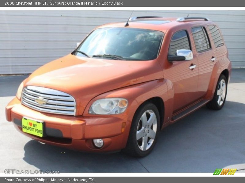 Sunburst Orange II Metallic / Ebony Black 2008 Chevrolet HHR LT